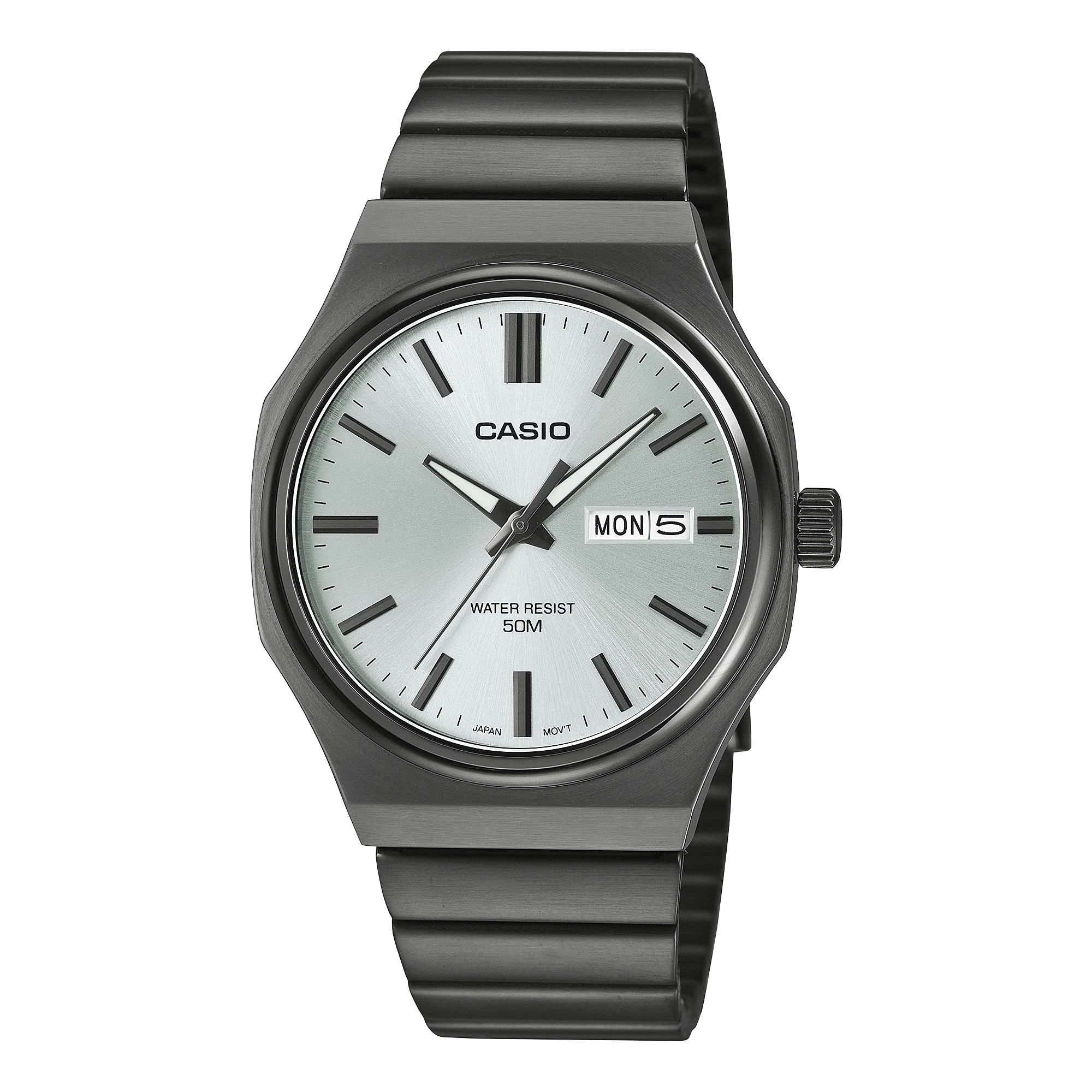 MTP-E735B-7AV Casio de hombre pulsera de acero inoxidable