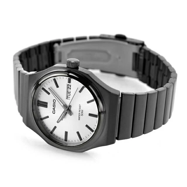 MTP-E735B-7AV Casio de hombre pulsera de acero inoxidable - Image 2