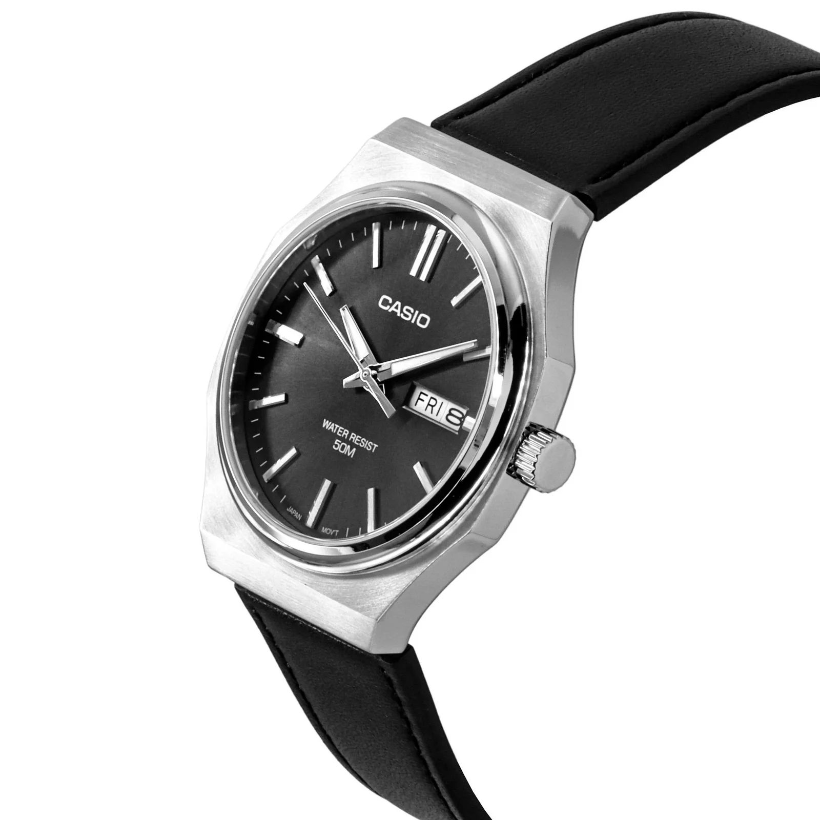 MTP-E735L-8AV Casio de hombre pulsera de cuero - Image 2