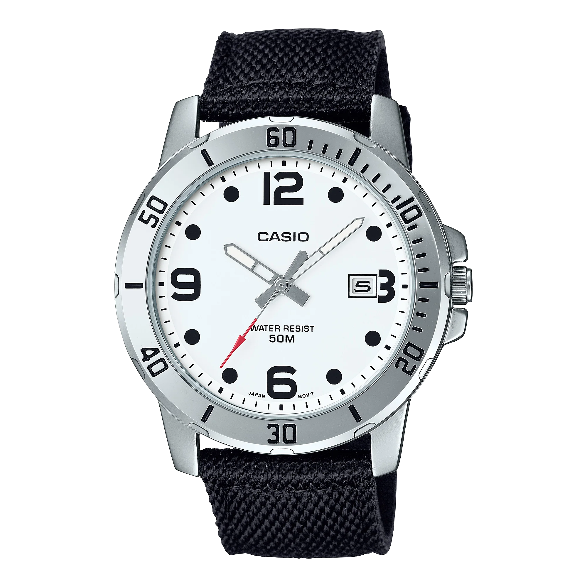 MTP-VD01C-7BVCF Reloj Casio de hombre pulsera de tela