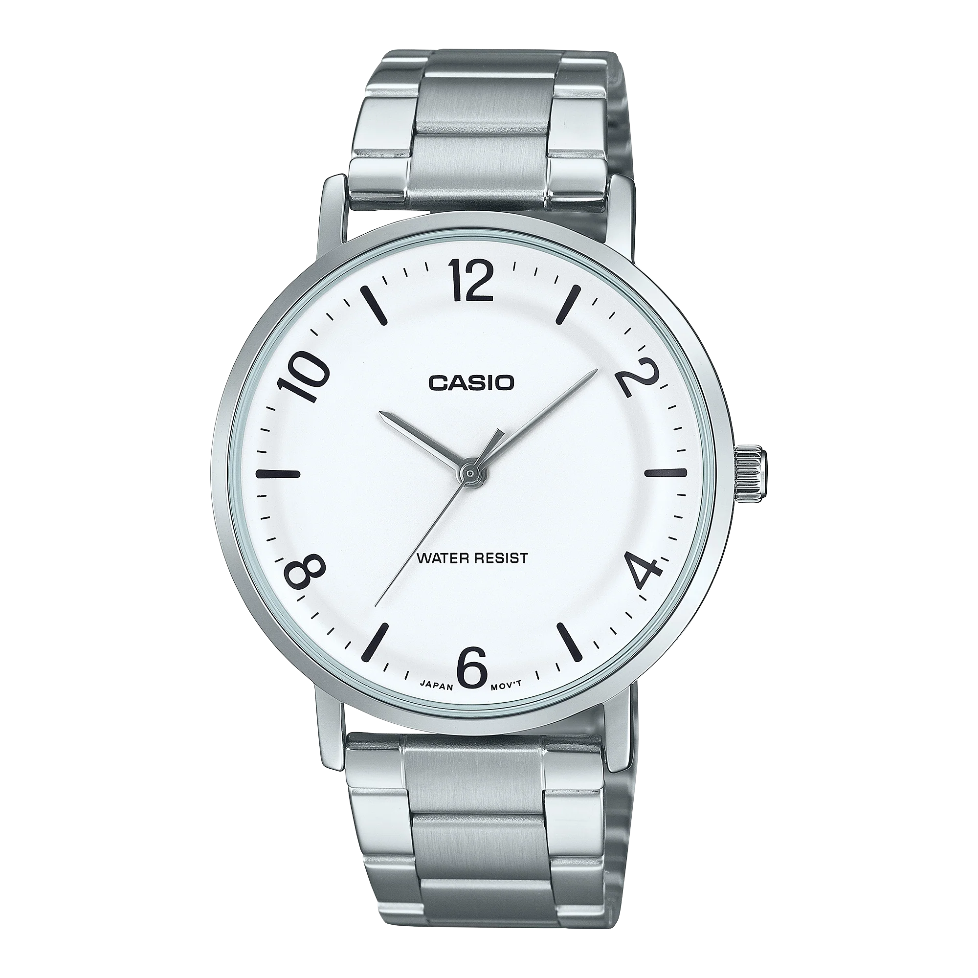 MTP-VT03D-7B Casio reloj para caballero pulsera de acero inoxidable