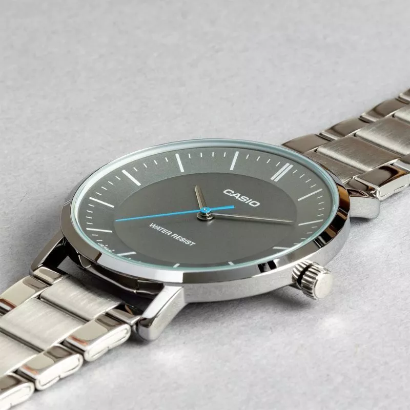 MTP-VT04D-8E Casio de hombre pulsera de metal - Image 3
