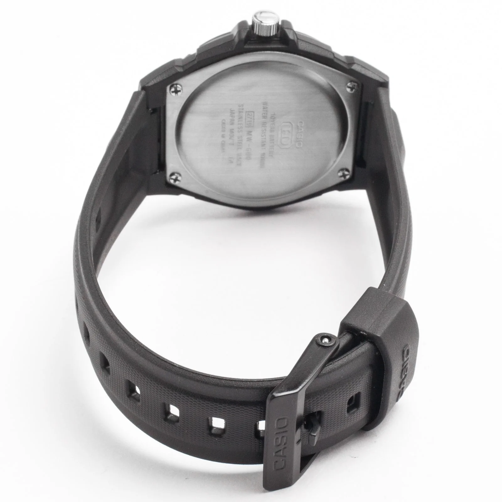 MW-600F-1AV Reloj Casio para Caballero, 10 Años de Batería - Image 4