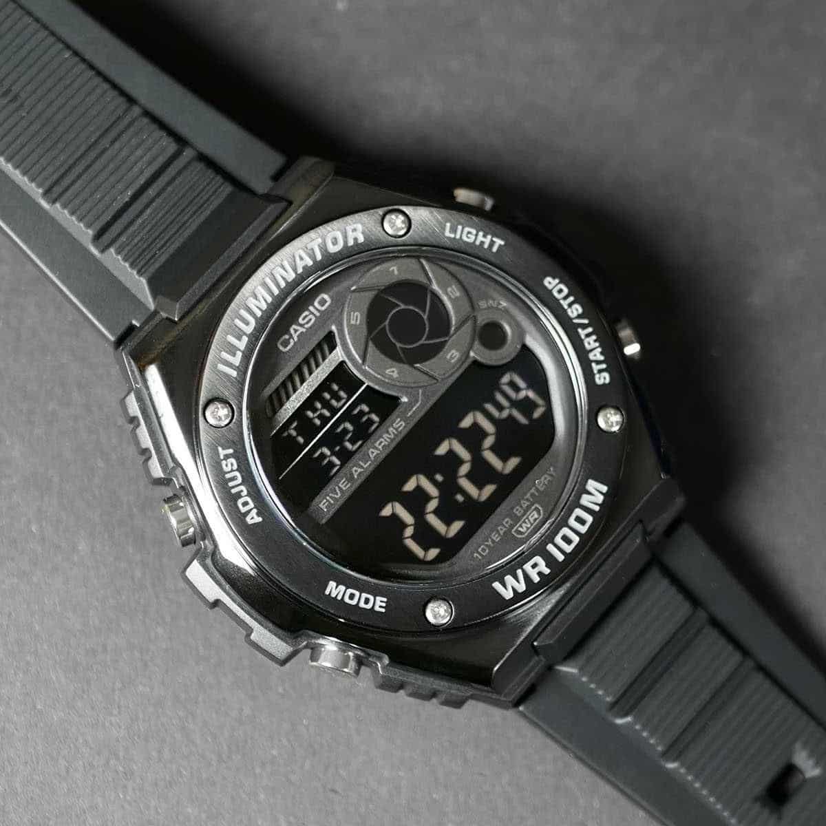 MWD-100HB-1BV Casio Illuminator Reloj para Hombre, Illuminator 10 Años de Batería - Image 5