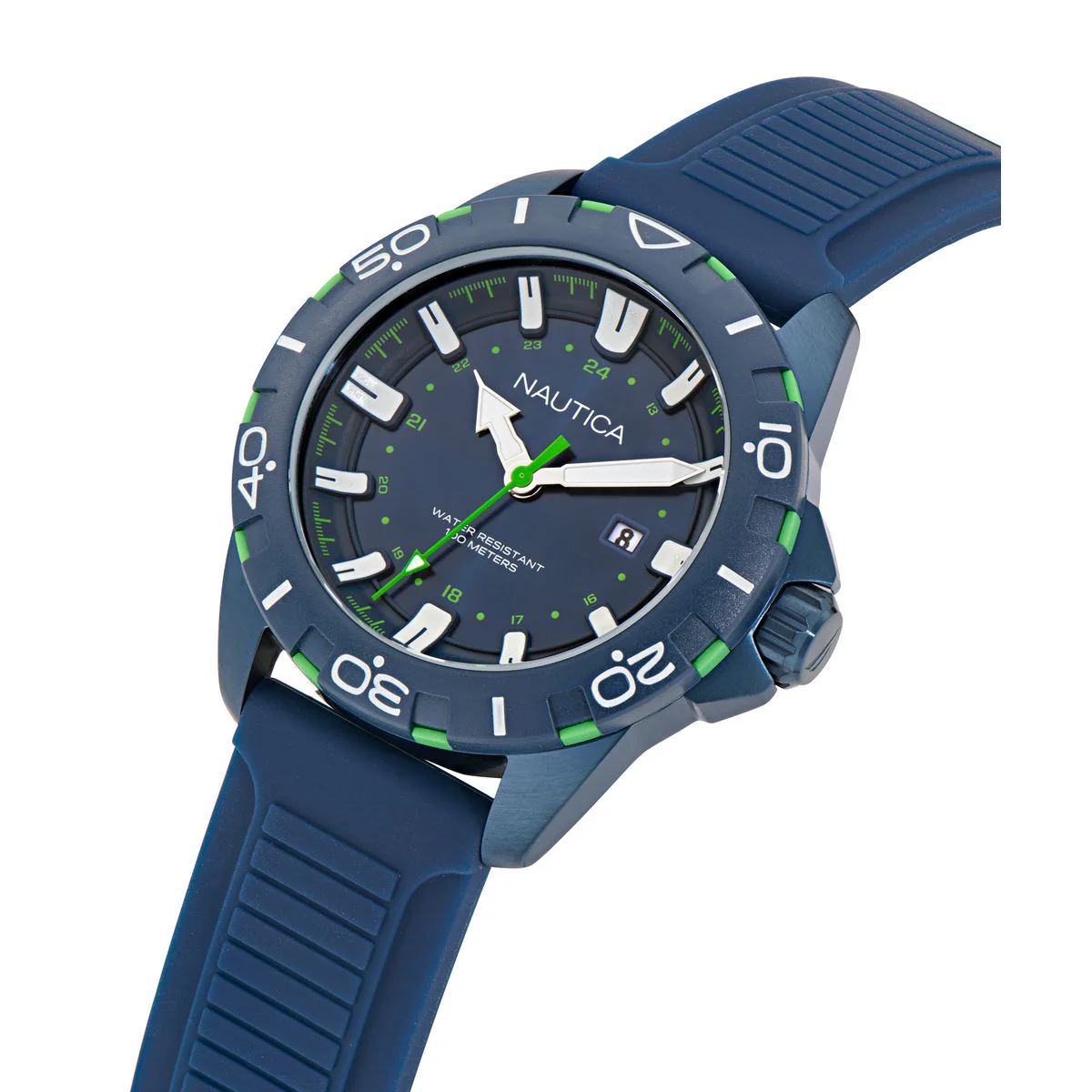 NAPNRF405 Reloj Nautica NSR de hombre correa de silicona - Image 3