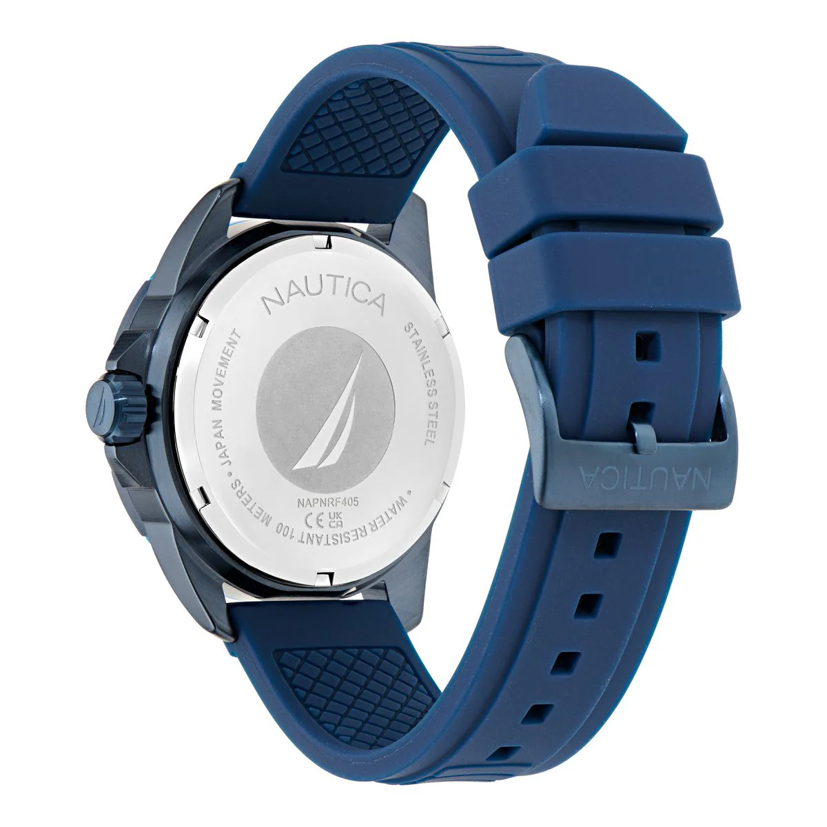NAPNRF405 Reloj Nautica NSR de hombre correa de silicona - Image 4