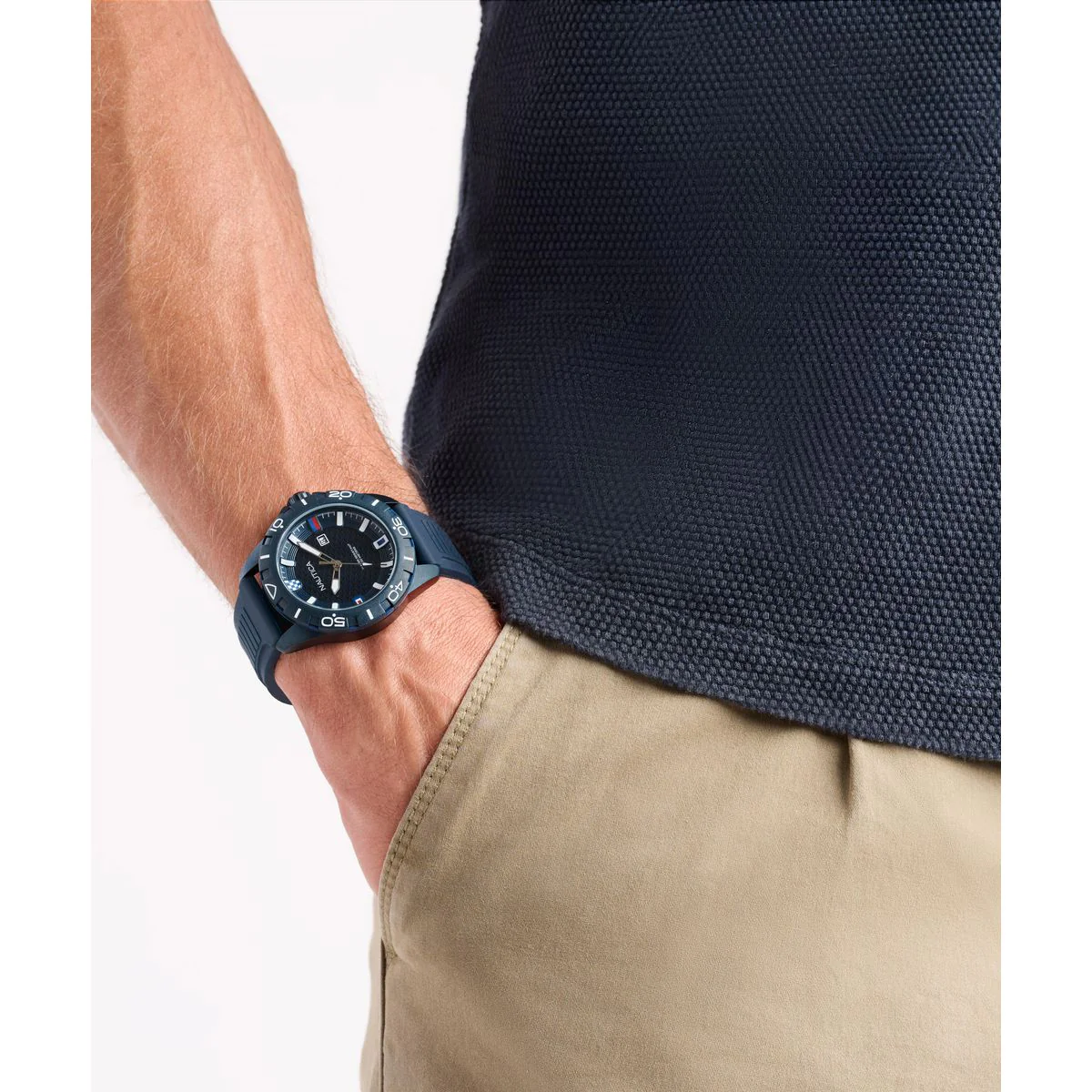 NAPNRS506 Reloj Nautica NSR de hombre correa de resina - Image 2