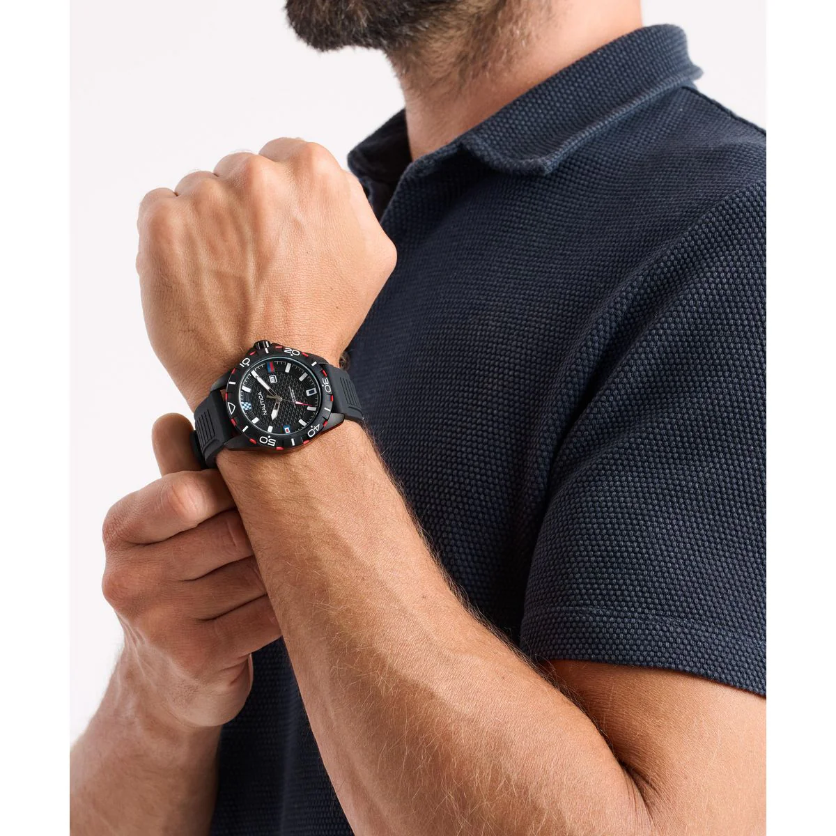 NAPNRS507 Reloj Nautica NSR de hombre correa de resina - Image 2