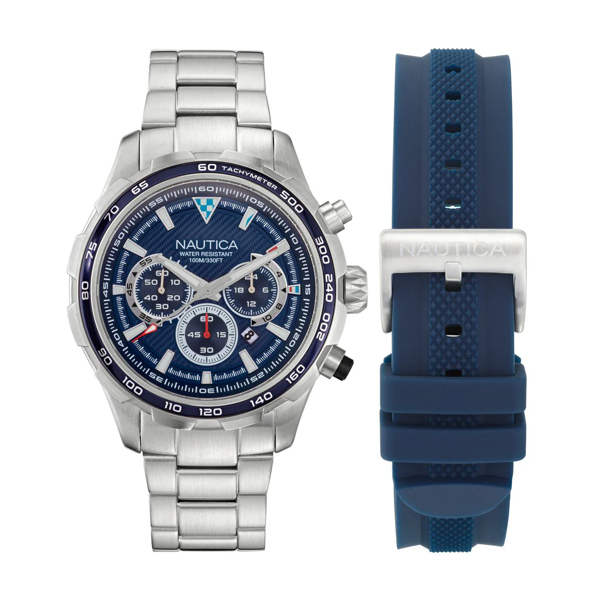 NAPNSF307 Reloj Nautica NST de hombre correa de metal - Image 2
