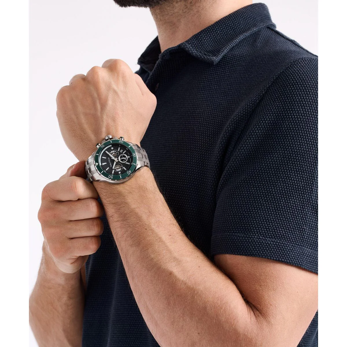 NAPNSF504 Reloj Nautica NST de hombre correa de metal - Image 4