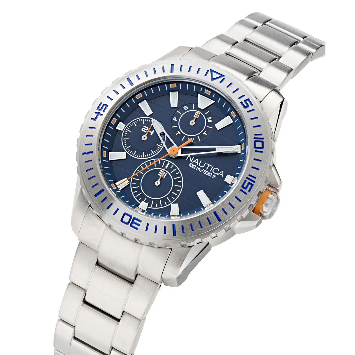 NAPNSF507 Reloj Nautica NST de hombre correa de metal - Image 2