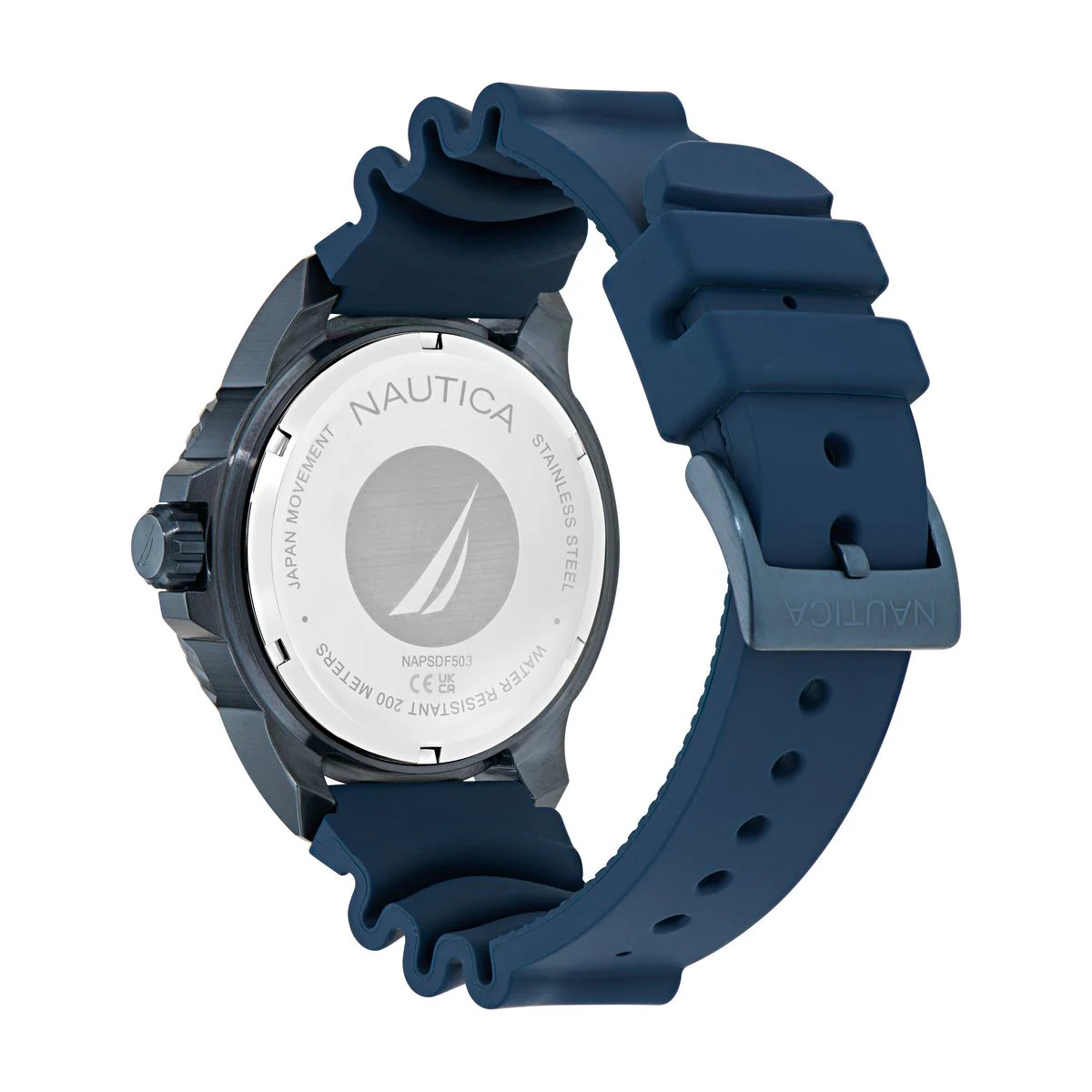 NAPSDF503 Reloj Nautica NCT Sea Dive de hombre correa de silicona - Image 3