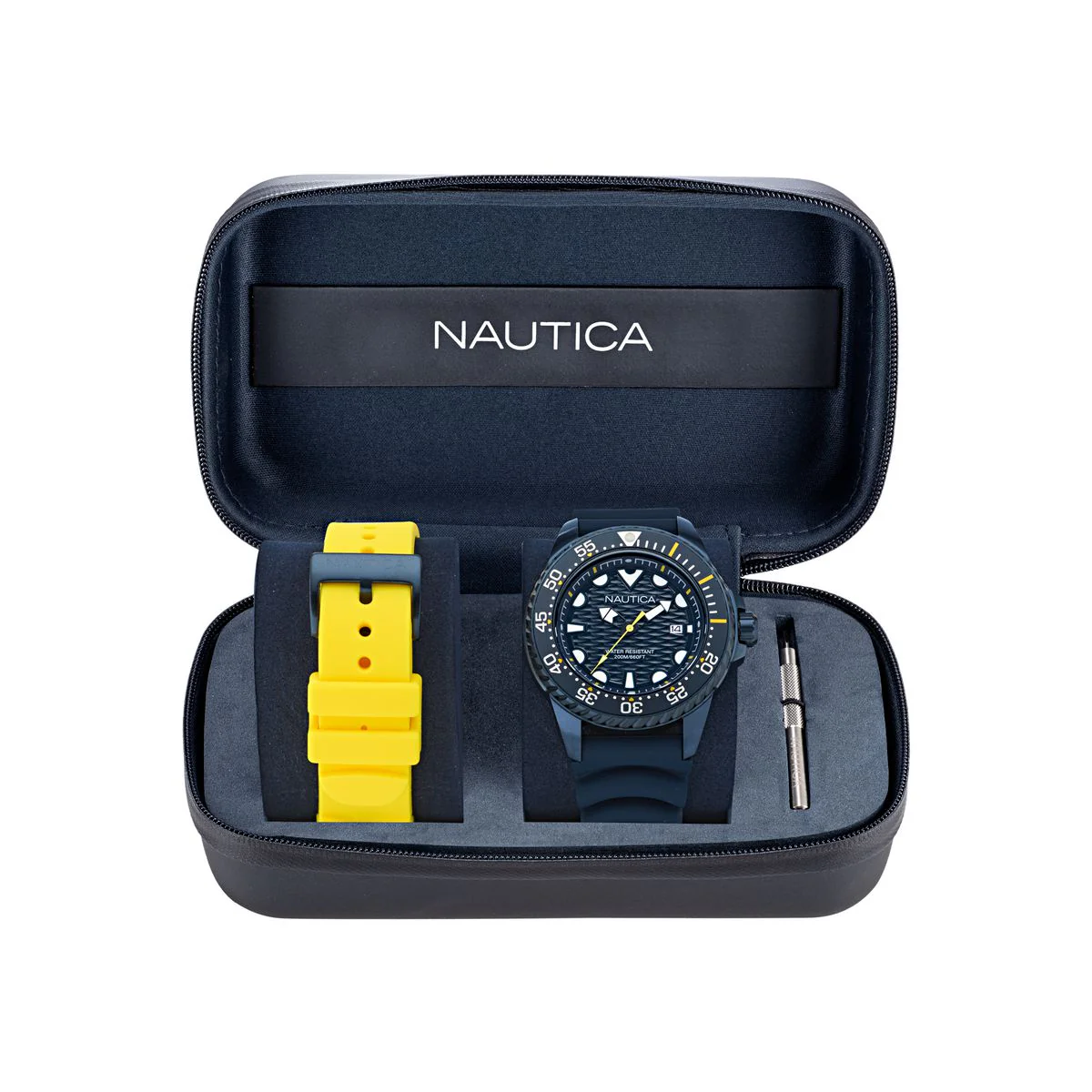 NAPSDS506 Reloj Nautica NCT Sea Dive de hombre correa de caucho - Image 3