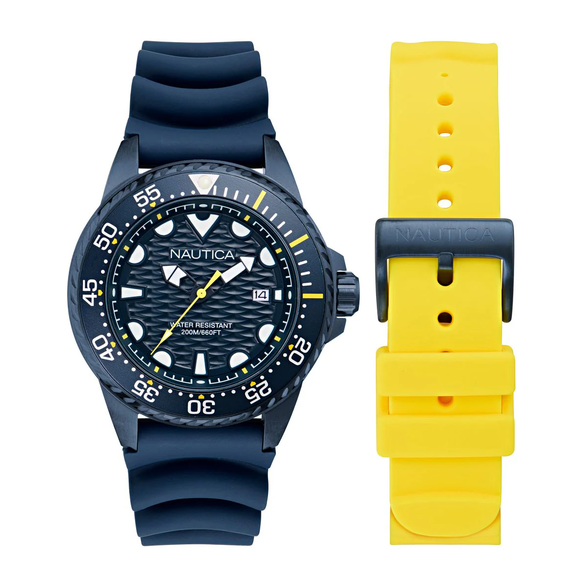 NAPSDS506 Reloj Nautica NCT Sea Dive de hombre correa de caucho - Image 4