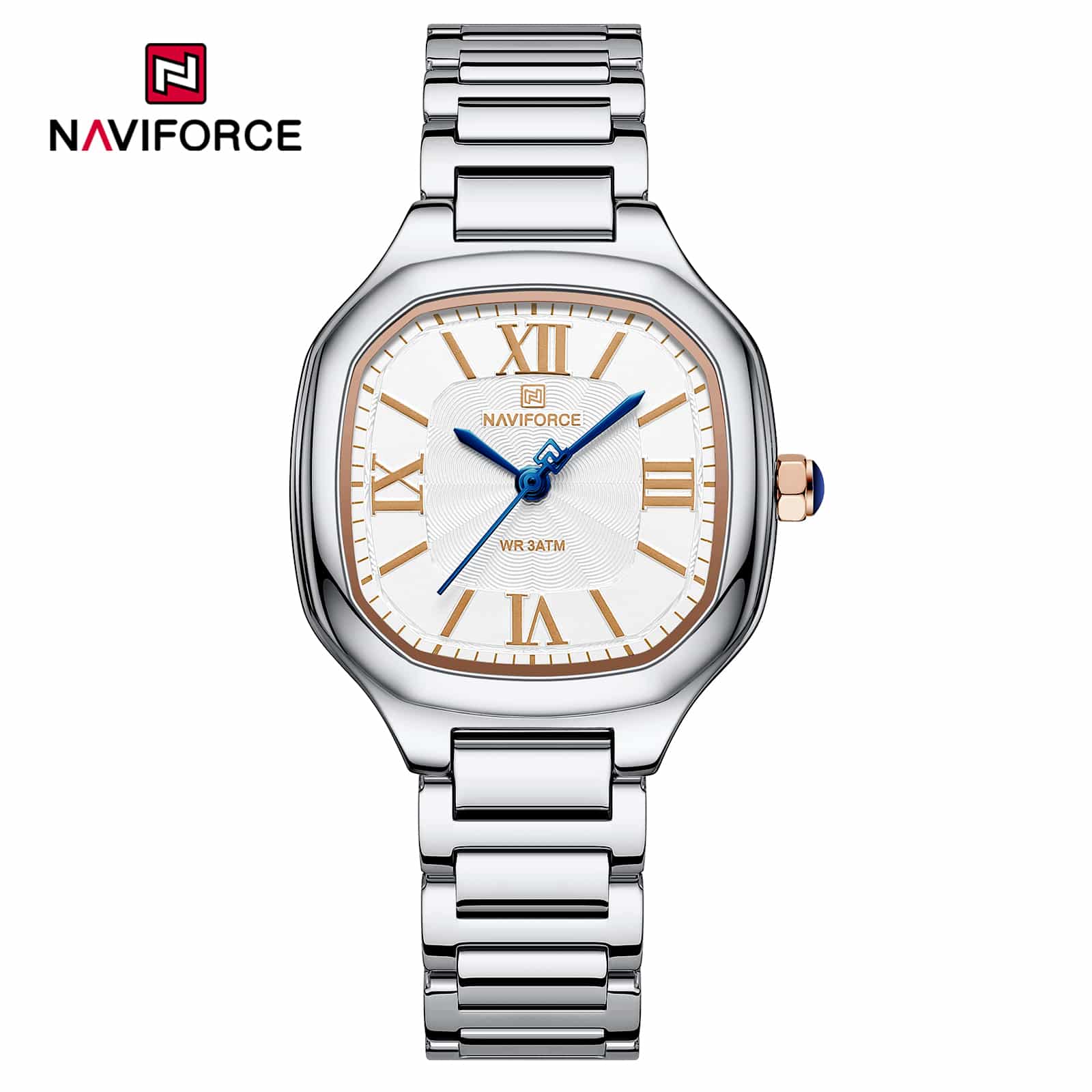 NF5042 Naviforce Reloj para dama pulsera de acero inoxidable - Image 2
