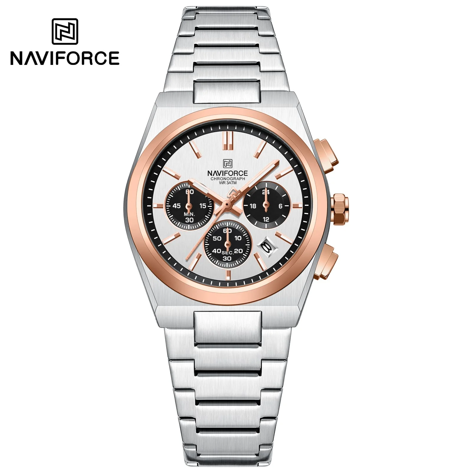 NF8048L Naviforce reloj para mujer pulsera de metal - Image 4