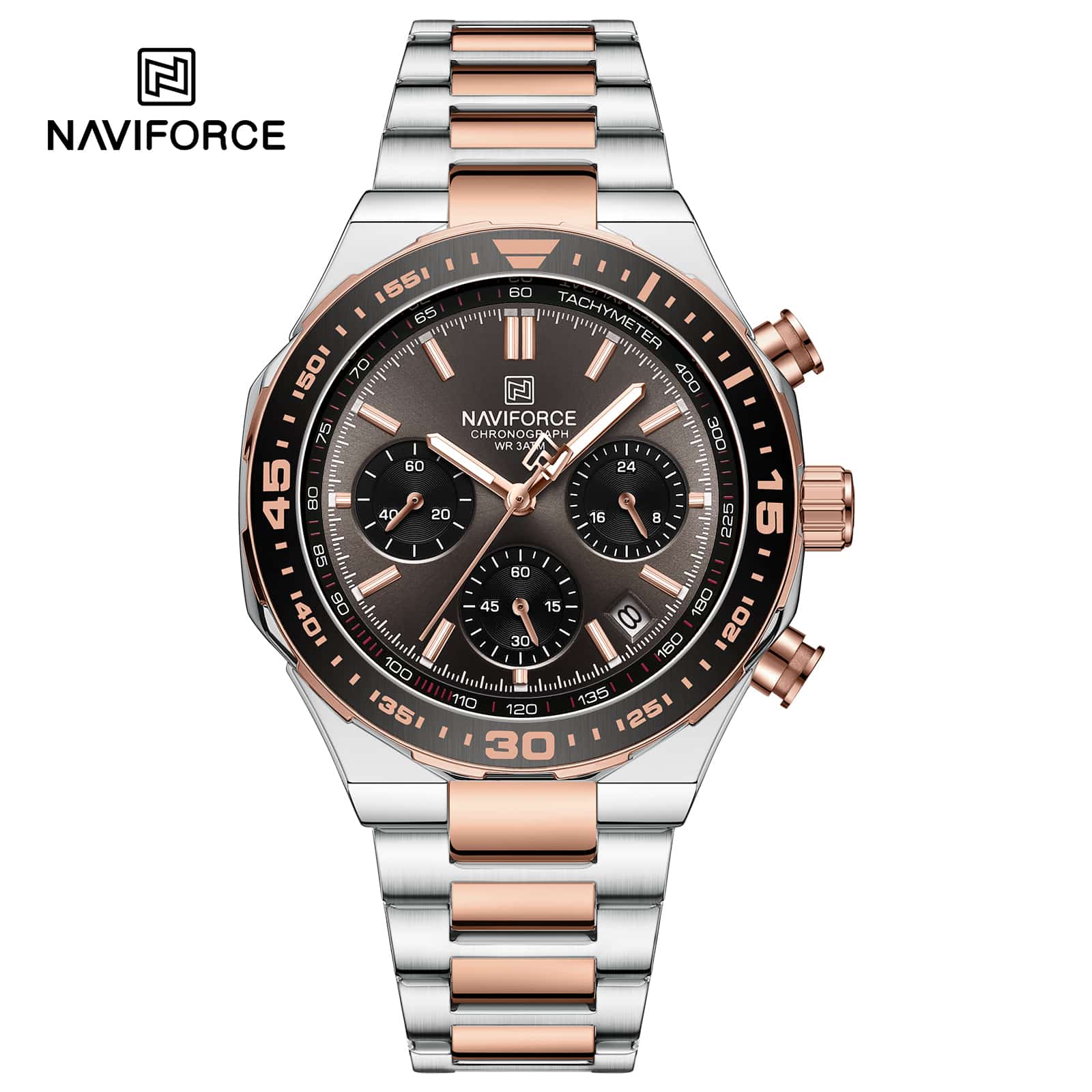 NF8049 Naviforce reloj para caballero pulsera de metal - Image 6