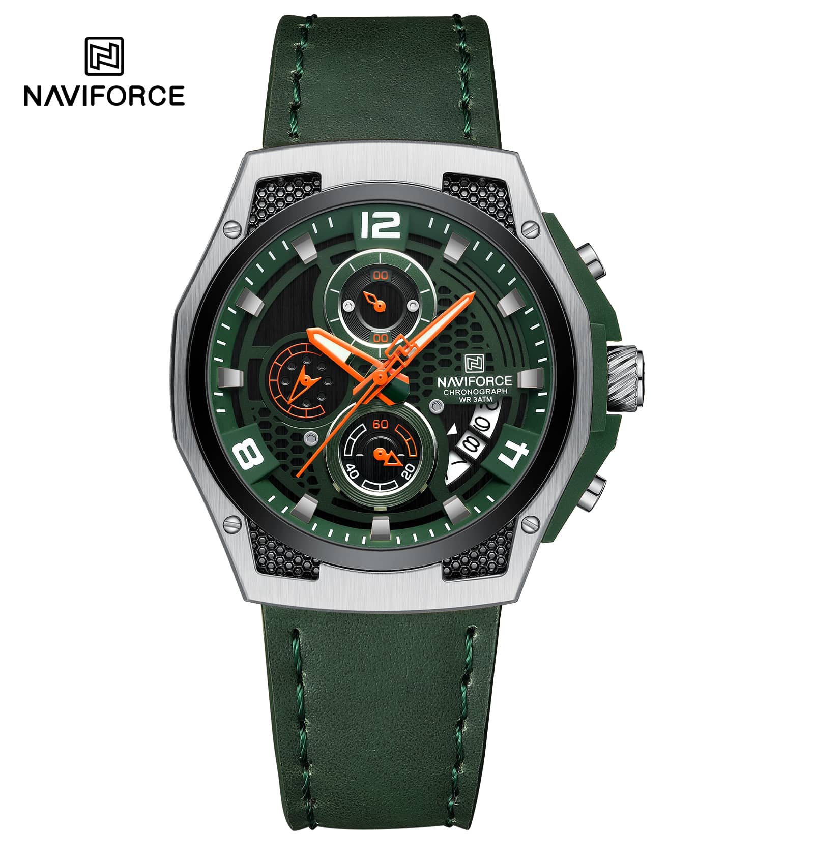 NF8051L Naviforce reloj para caballero correa de piel - Image 7