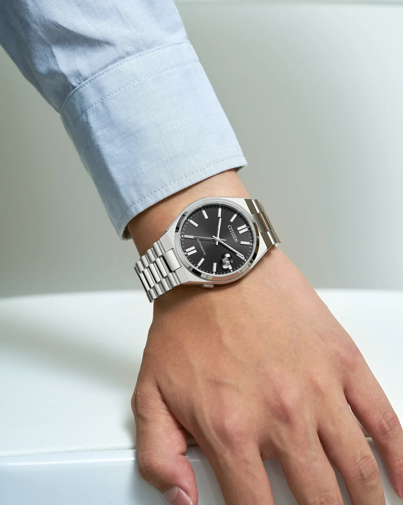 NJ0150-56E Reloj Citizen Tsuyosa de hombre banda de metal - Image 3