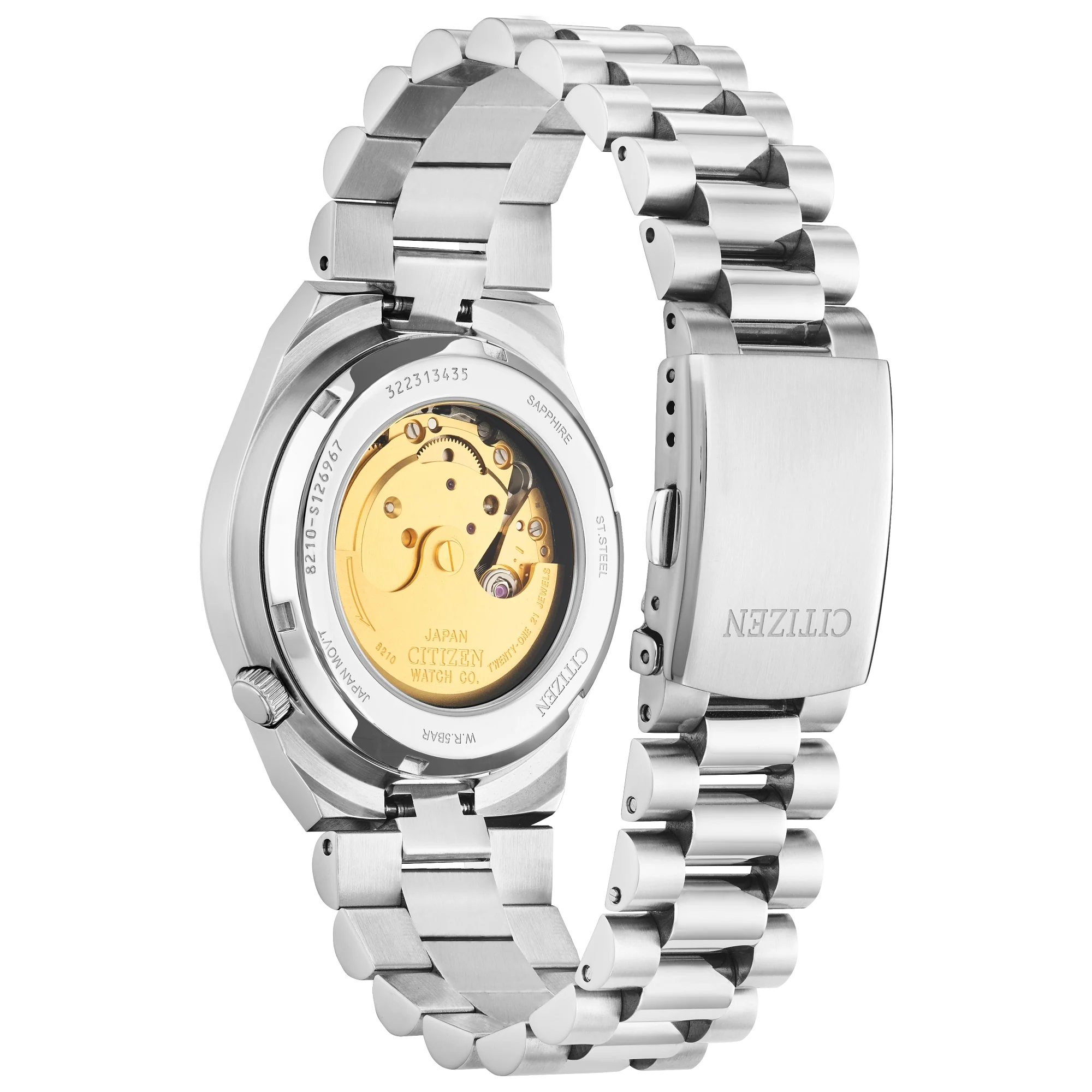 NJ0150-56E Reloj Citizen Tsuyosa de hombre banda de metal - Image 6