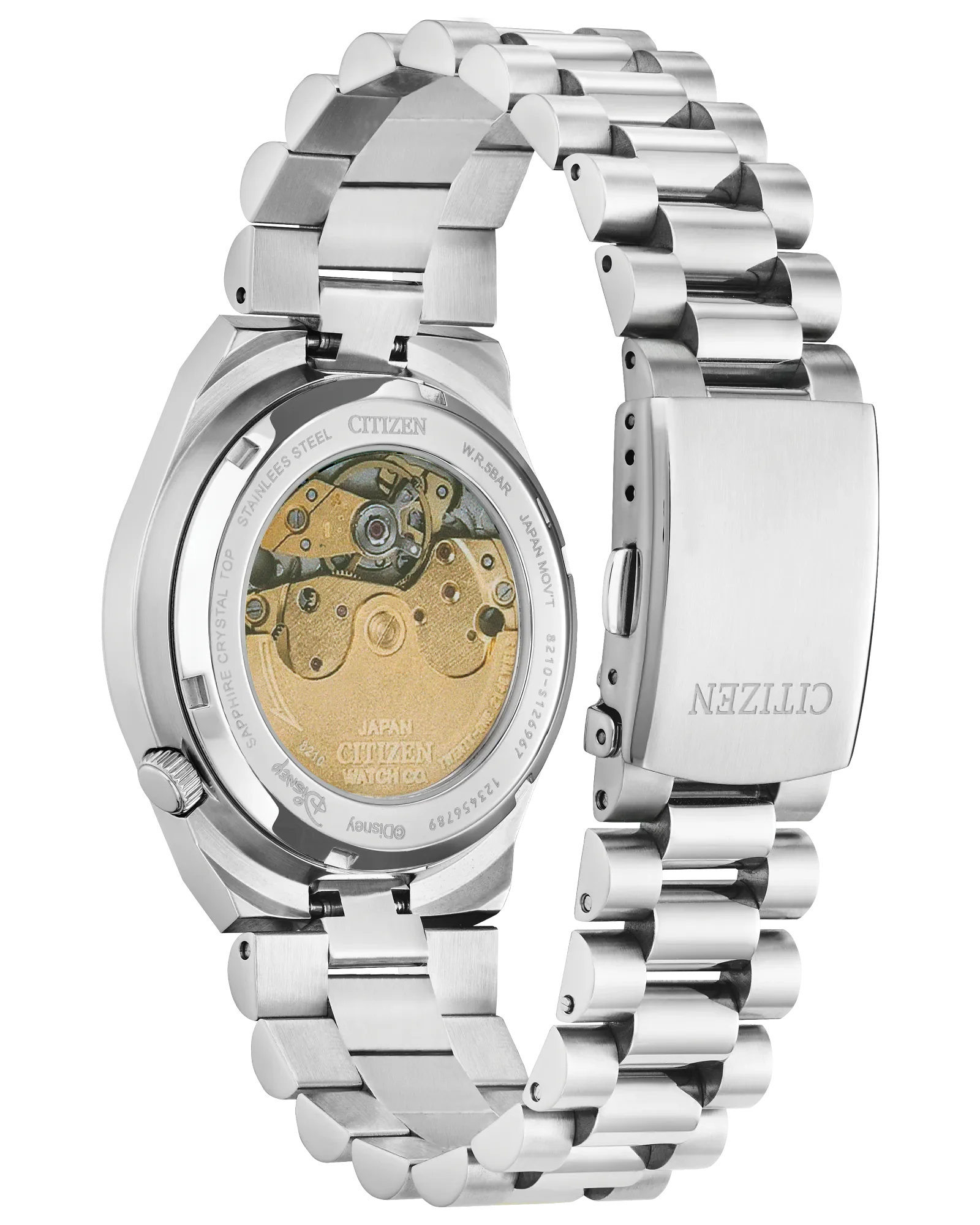 NJ0156-50L Reloj Citizen Tsuyosa Mickey Mouse de hombre pulsera de metal - Image 3