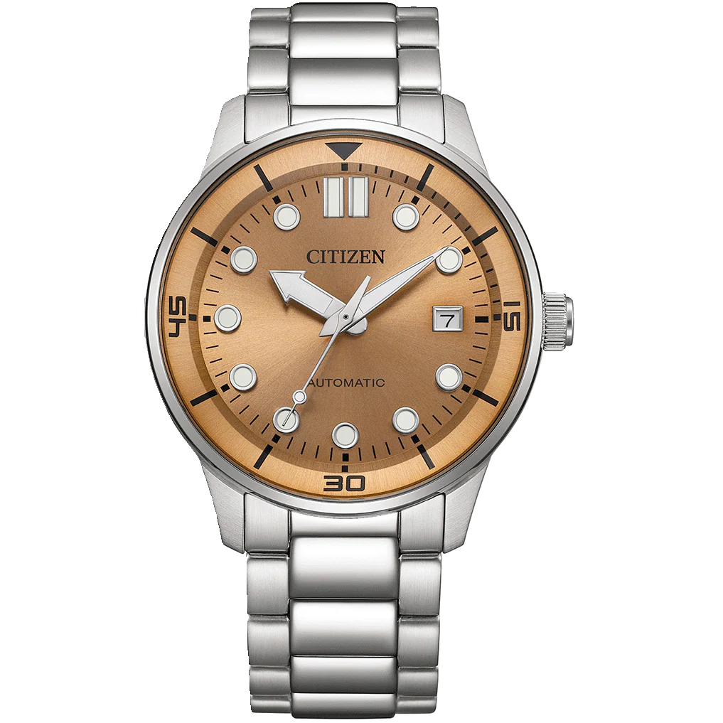 NJ0191-83X Reloj Citizen Mechanical de hombre correa de metal