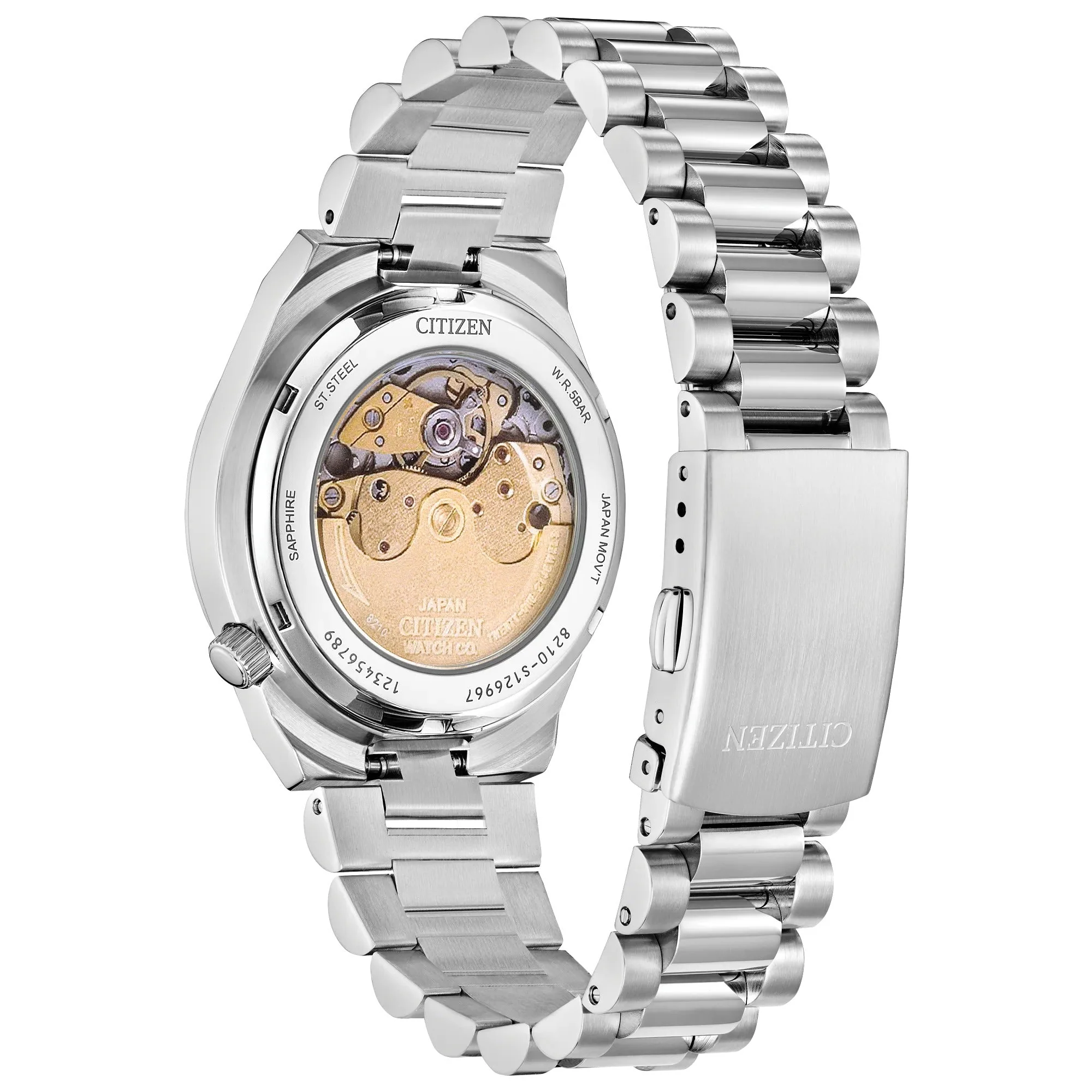 NJ0200-50M Reloj Citizen Tsuyosa automático de hombre correa de metal 37 mm - Image 5