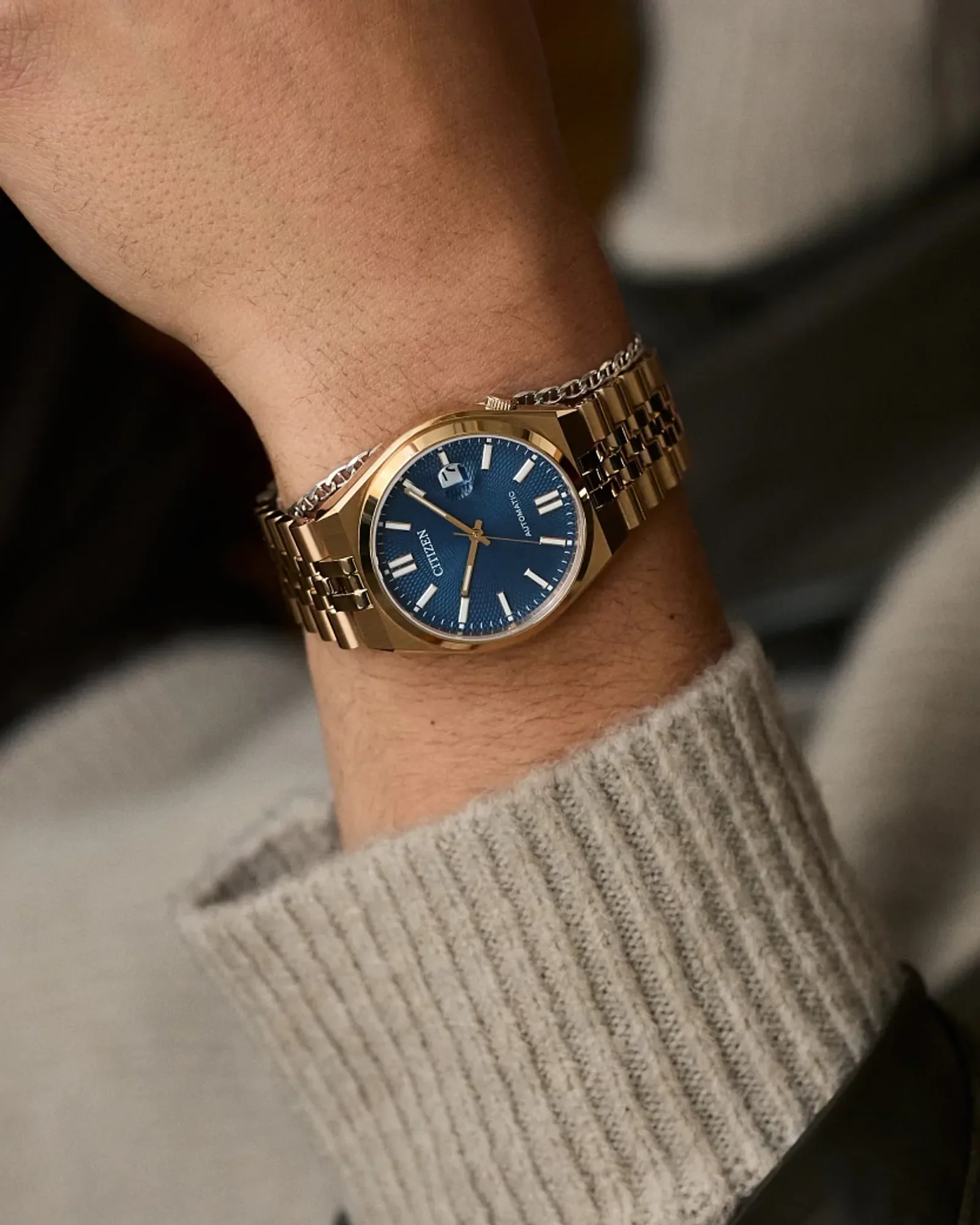 NK0023-57L Reloj Citizen Tsuyosa 60 de hombre correa de metal - Image 2