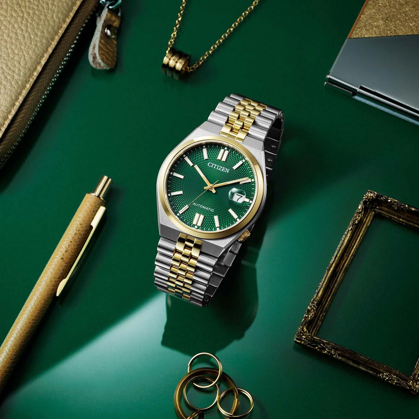 NK0024-54X Reloj Citizen Tsuyosa Automatico de hombre correa de metal - Image 3