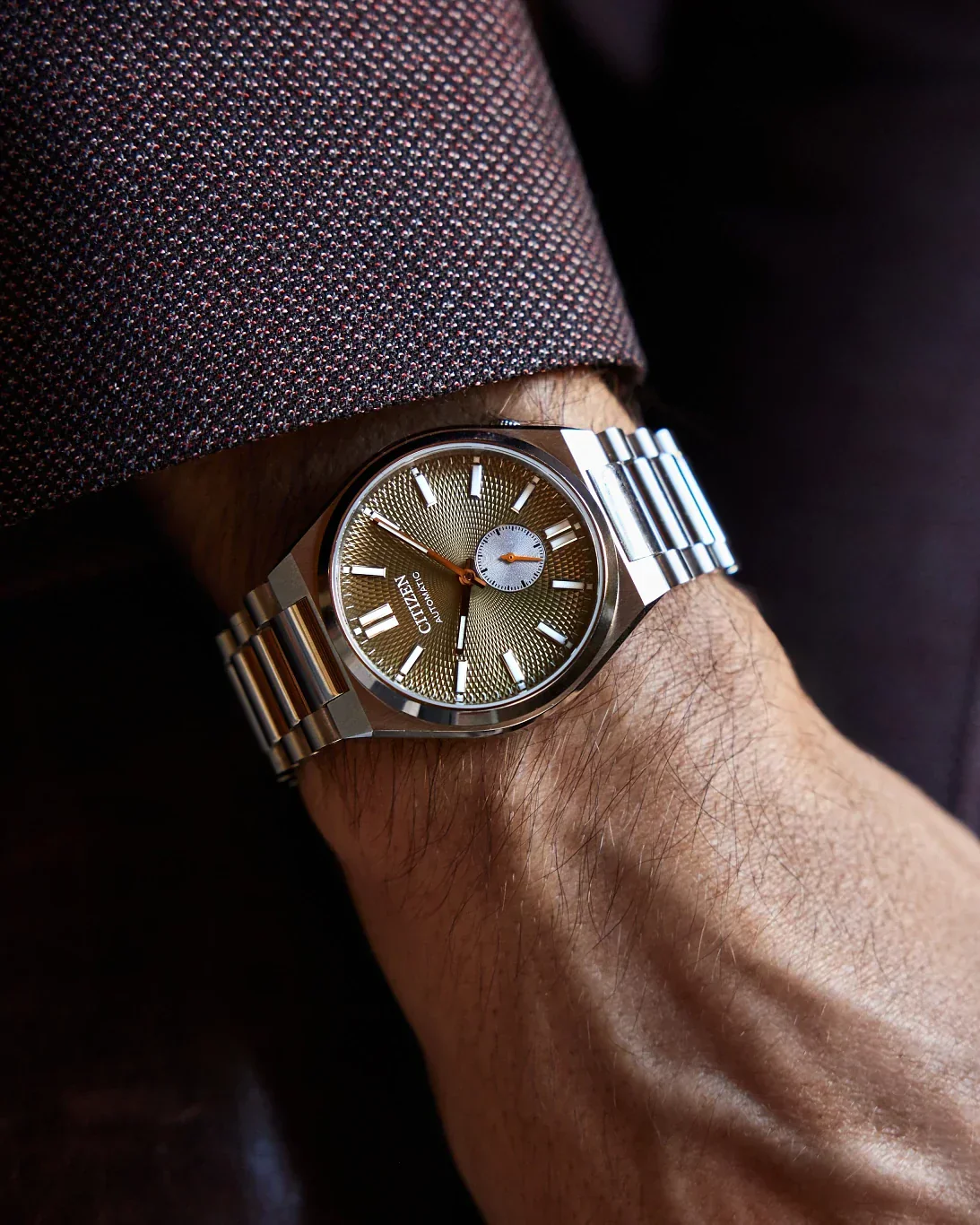 NK5010-51X Reloj Citizen Tsuyosa Small de hombre pulsera de metal - Image 6