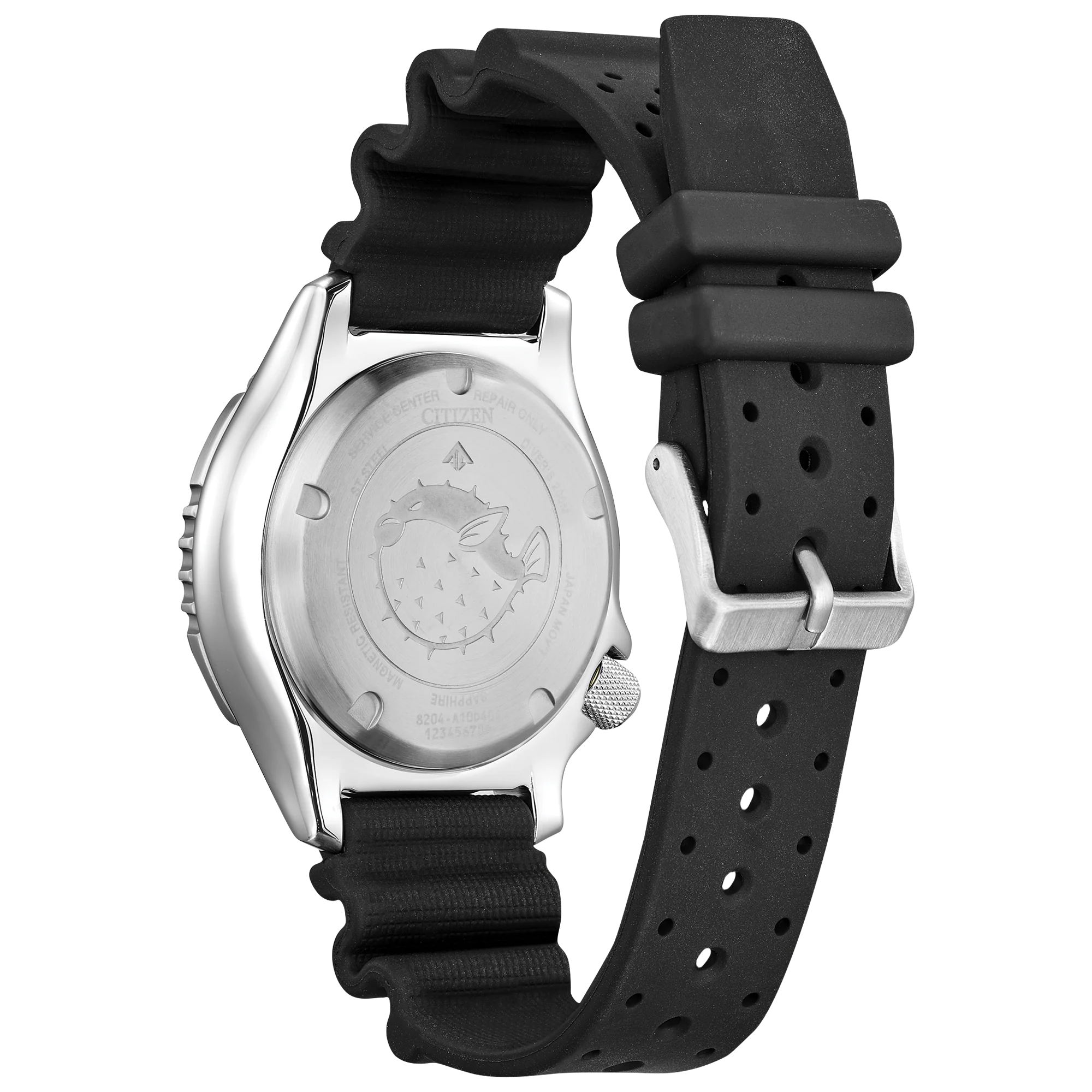NY0130-08E Reloj Citizen Automático para hombre pulsera de caucho - Image 2