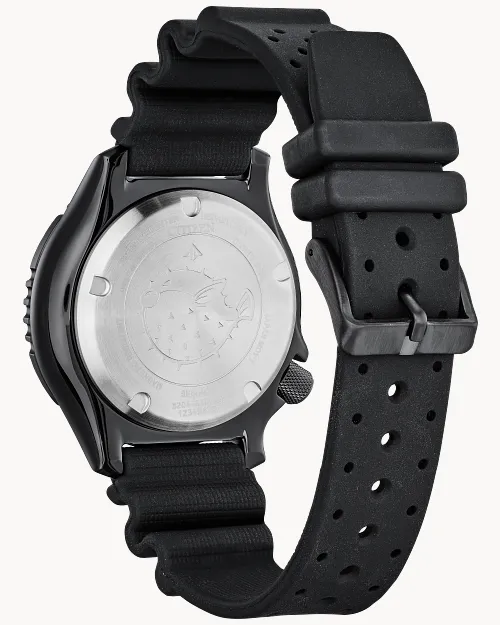 NY0158-09L Citizen reloj para caballero pulsera de caucho - Image 3