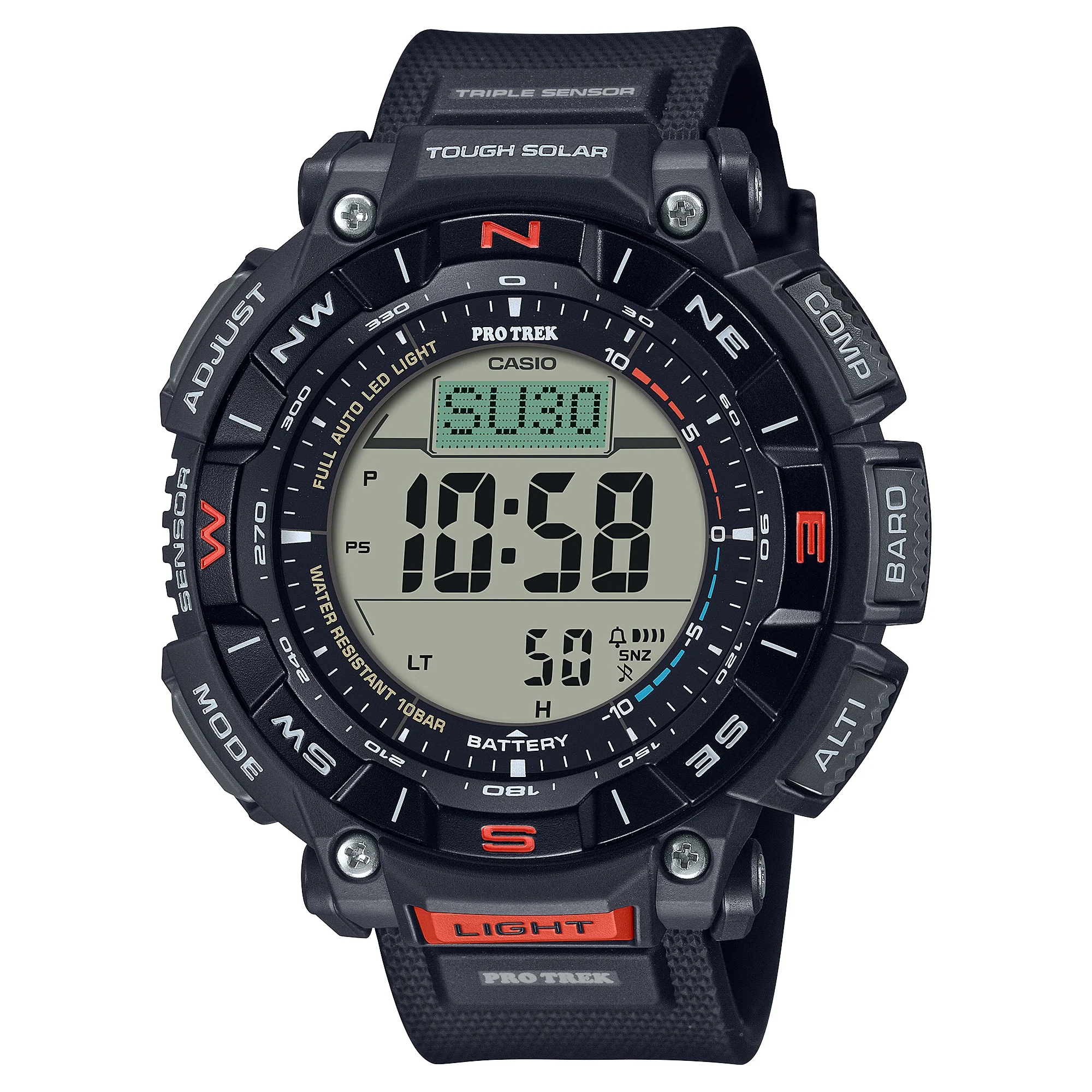 PRG-340-1 Reloj Casio Pro Trek de hombre correa de resina
