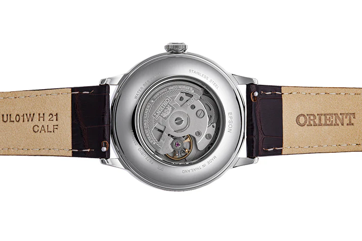 RA-AC0026R Reloj Orient Bambino de caballero correa de piel - Image 2