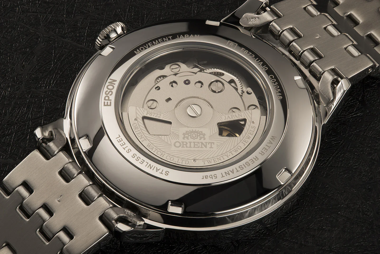 RA-AC0J02B Orient Contemporary de hombre pulsera de metal - Image 3