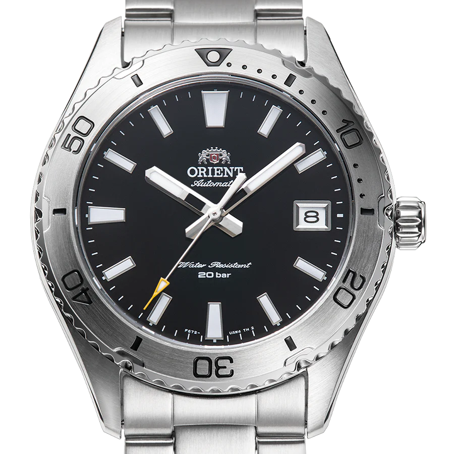 RA-AC0Q01B Orient Mako 40 de caballero pulsera de metal - Image 4