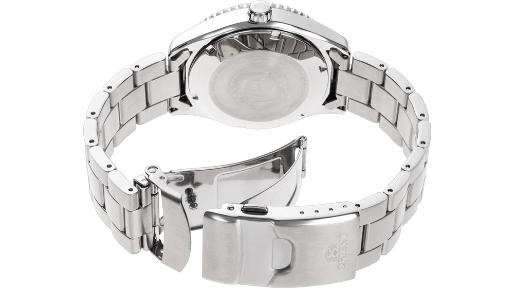 RA-AC0Q03S Orient Mako de caballero pulsera de metal - Image 3