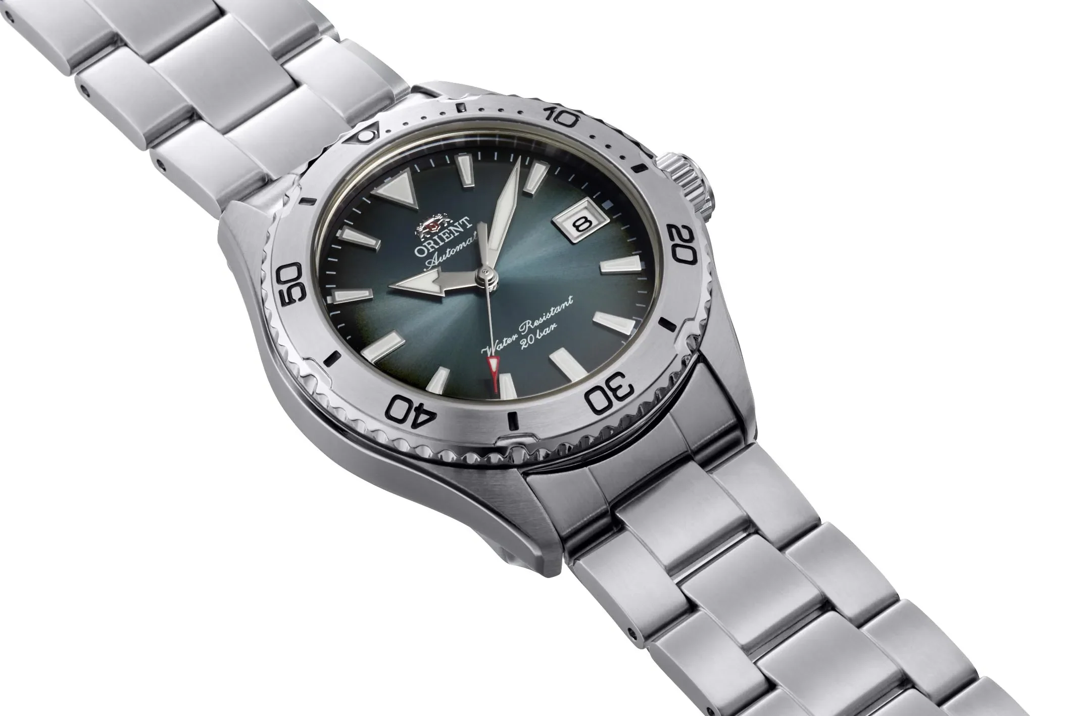 RA-AC0Q13E Reloj Orient Mako de hombre correa de silicona - Image 3