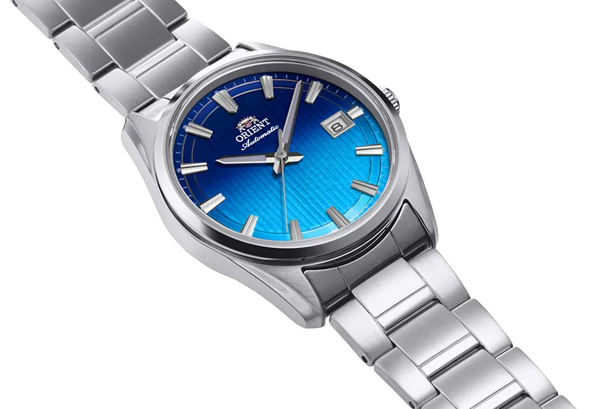 RA-AC0R09L Reloj Orient Stretto Date de hombre correa de metal - Image 3