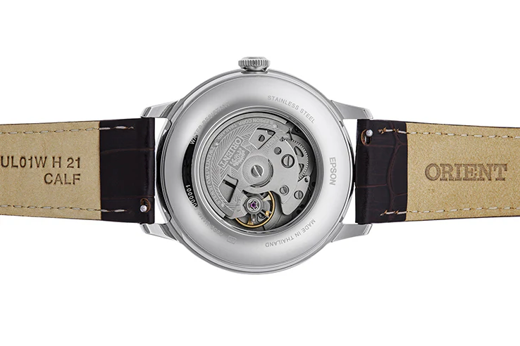 RA-AK0807R Reloj Orient Bambino de caballero pulsera de cuero - Image 2