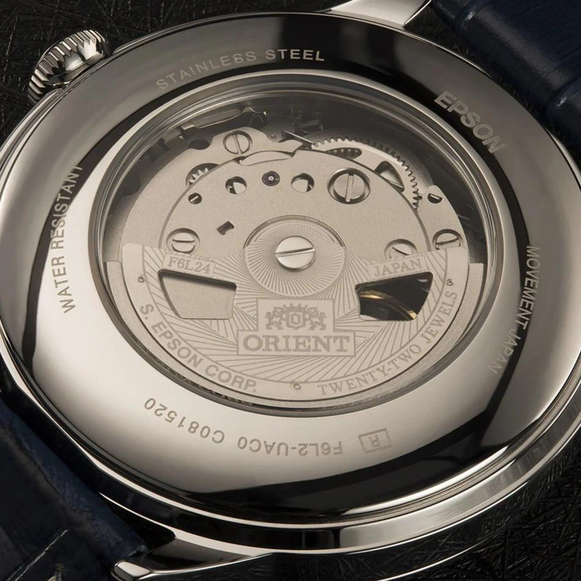 RA-AS0103A Reloj Orient Classic de hombre pulsera de piel 41 mm - Image 3