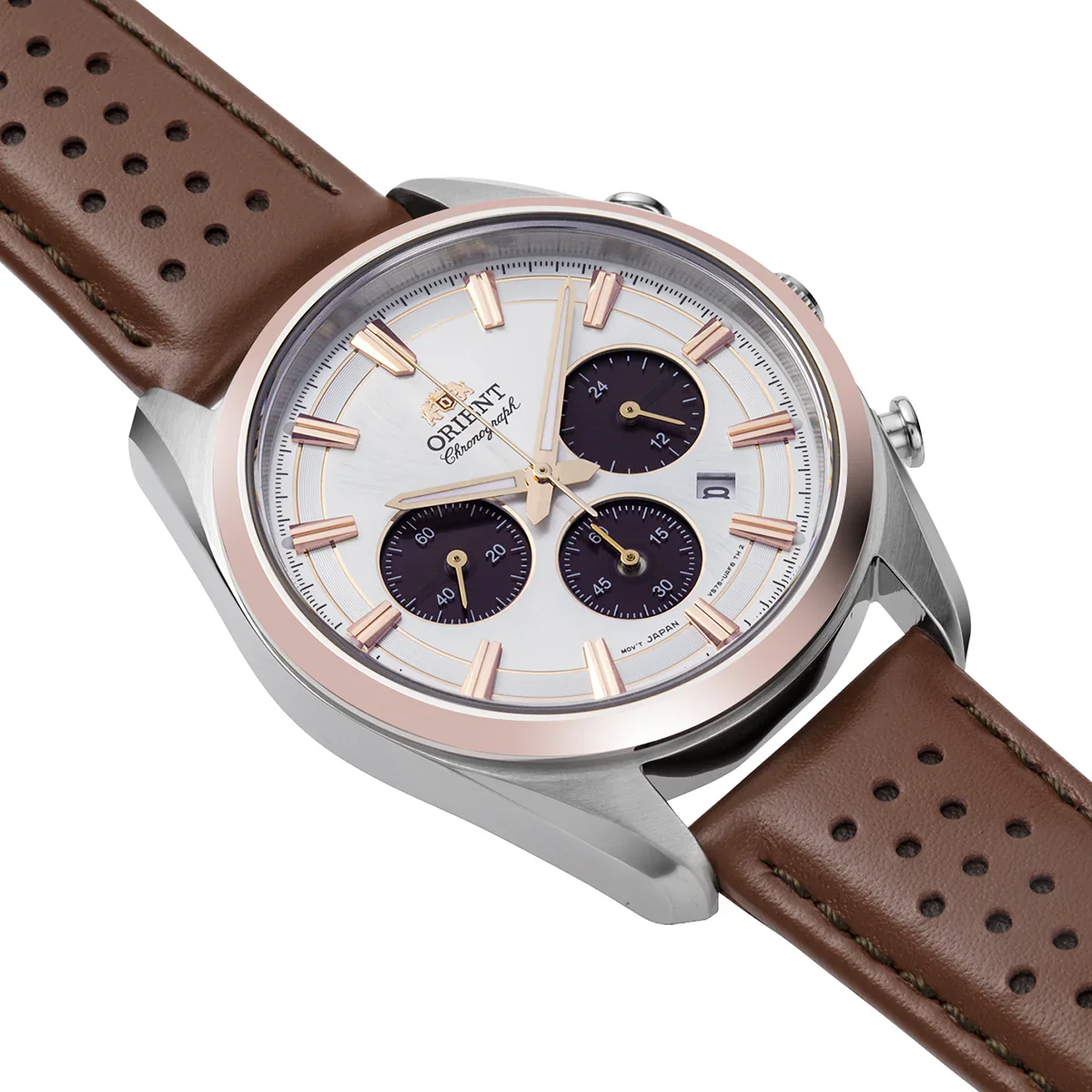 RA-TX0306S Reloj Orient Contemporary de hombre pulsera de cuero - Image 4