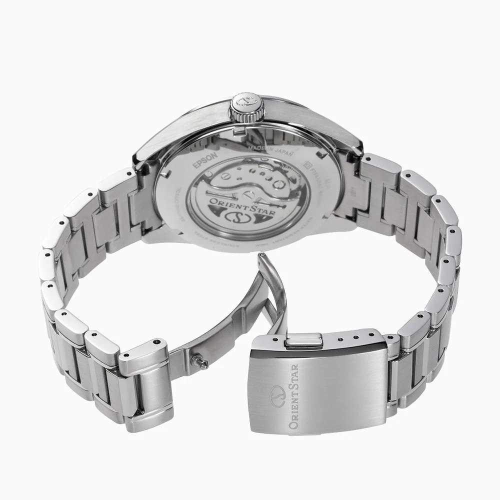 RE-BY0005A Reloj Orient Star de hombre correa de metal - Image 3