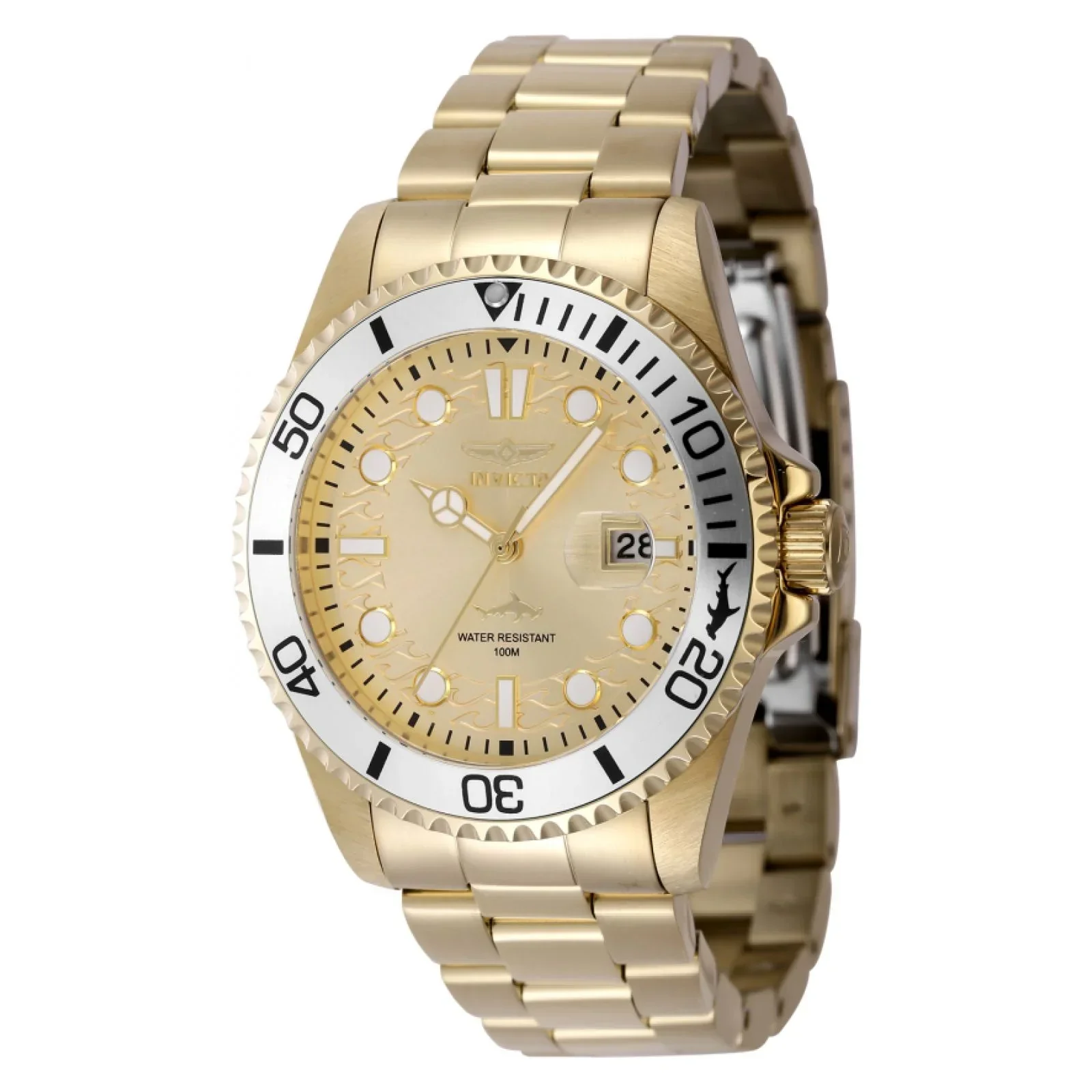 Reloj Invicta Aviator para hombre pulsera de metal 45mm - Image 14