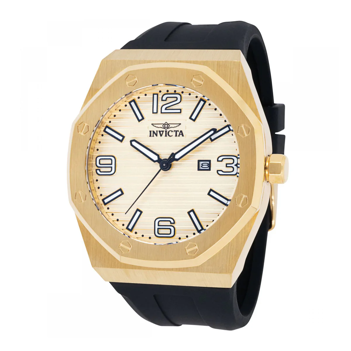 Reloj Invicta Huracan de hombre pulsera de caucho 48 mm - Image 4