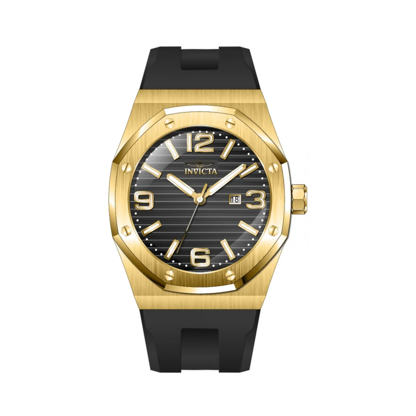 Reloj Invicta Huracan de hombre pulsera de caucho 48 mm - Image 8