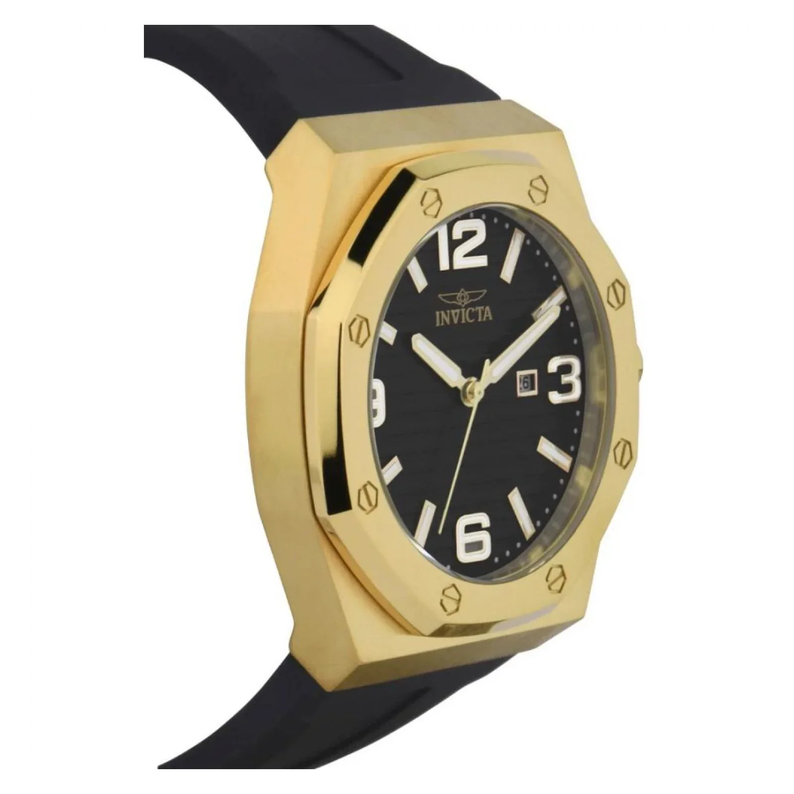 Reloj Invicta Huracan de hombre pulsera de caucho 48 mm - Image 9