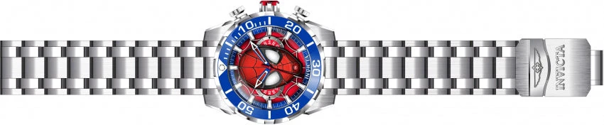 Reloj Invicta Marvel Spiderman de hombre pulsera de acero inoxidable 50 mm - Image 3