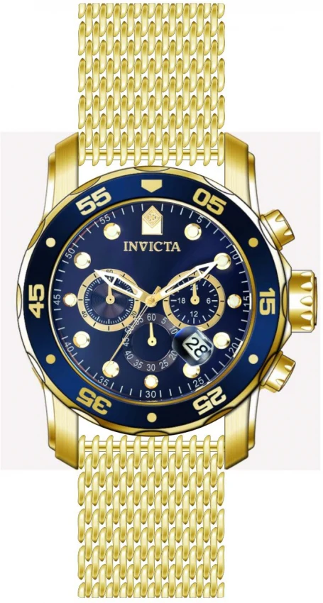 Reloj Invicta Pro Diver de caballero pulsera mesh 48 mm - Image 10