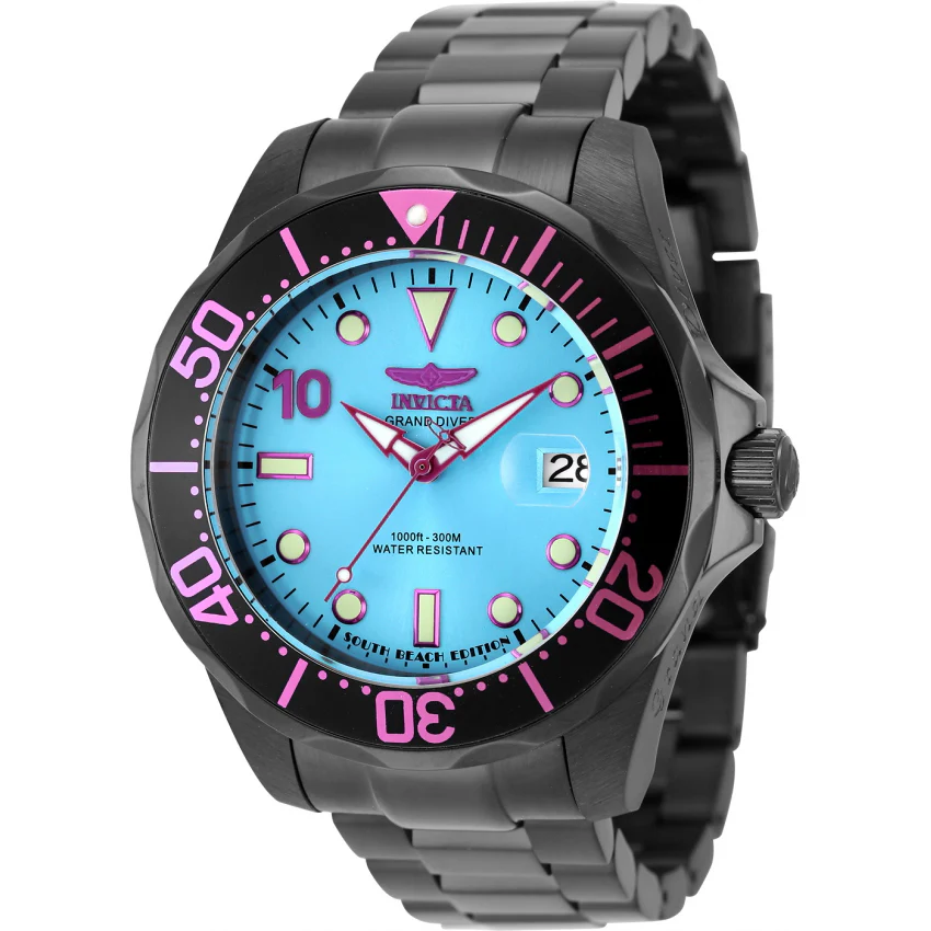 Reloj Invicta Pro Diver de hombre pulsera de metal 47 mm - Image 4
